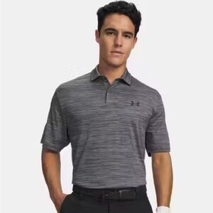 Under Armour |  loose coupe lache suelto polo black gray